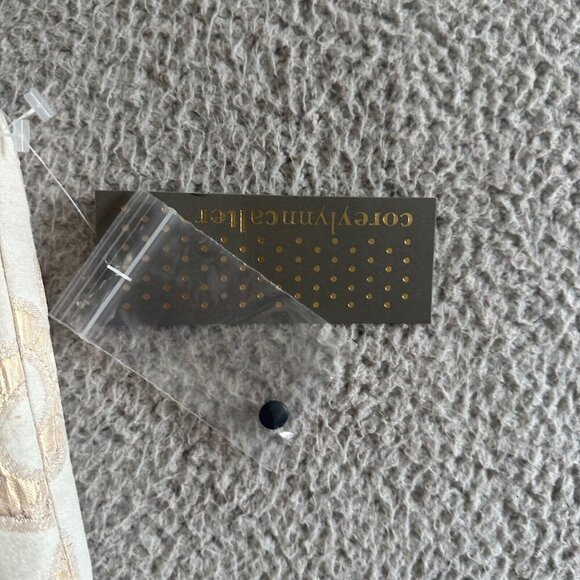 Corey Lynn Calter Mini Dress Metallic Gold Silk Top and Lining Sheath - Picture 13 of 16